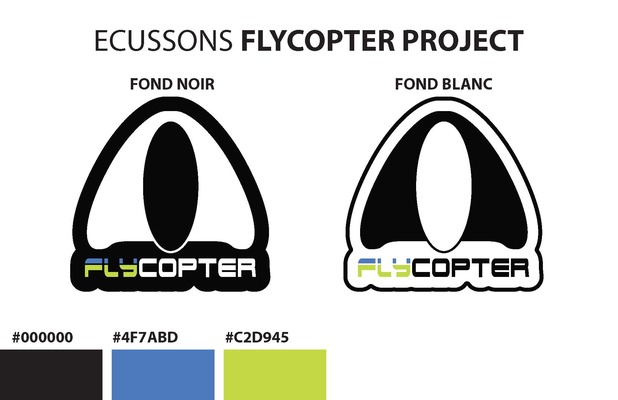 Ecusson FlyCopter